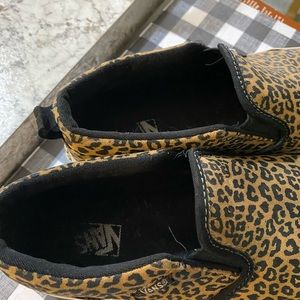 Woman’s Vans Cheetah Print